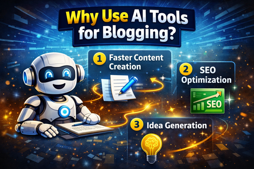 why use ai tools for blogging faster content creation seo optimization idea generation