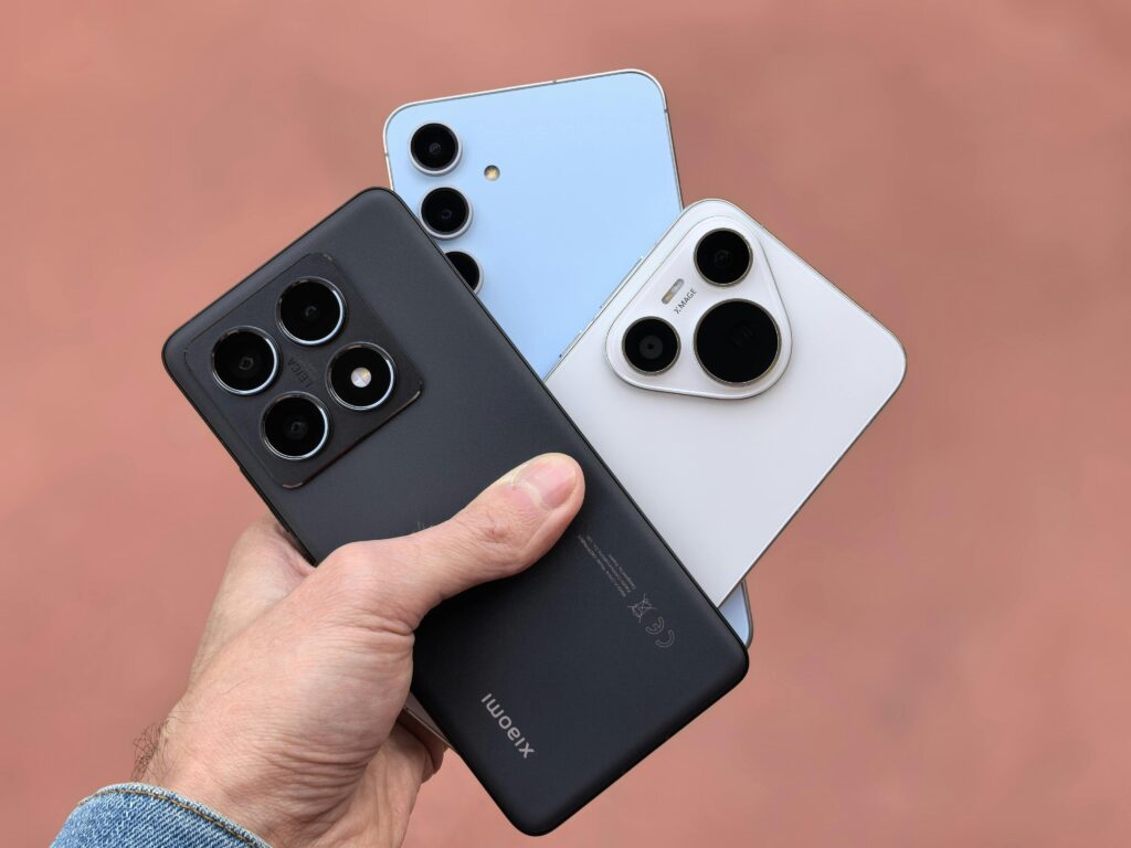 best camera phones under $200 comparison image showing multiple smartphones with different camera modules