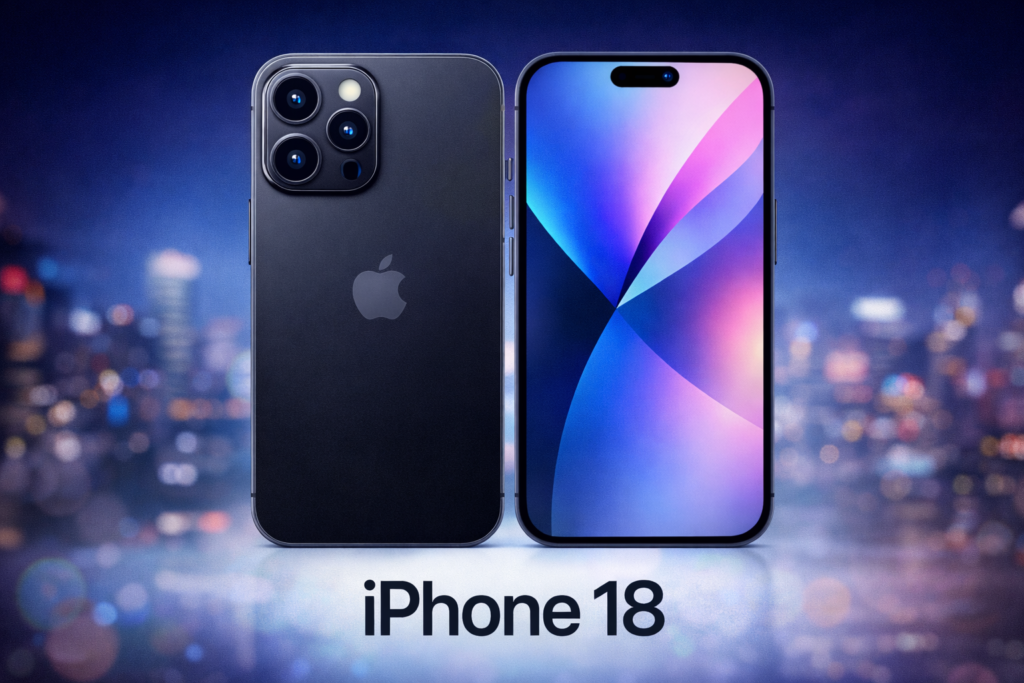 iPhone 18 rumors conceptual design render