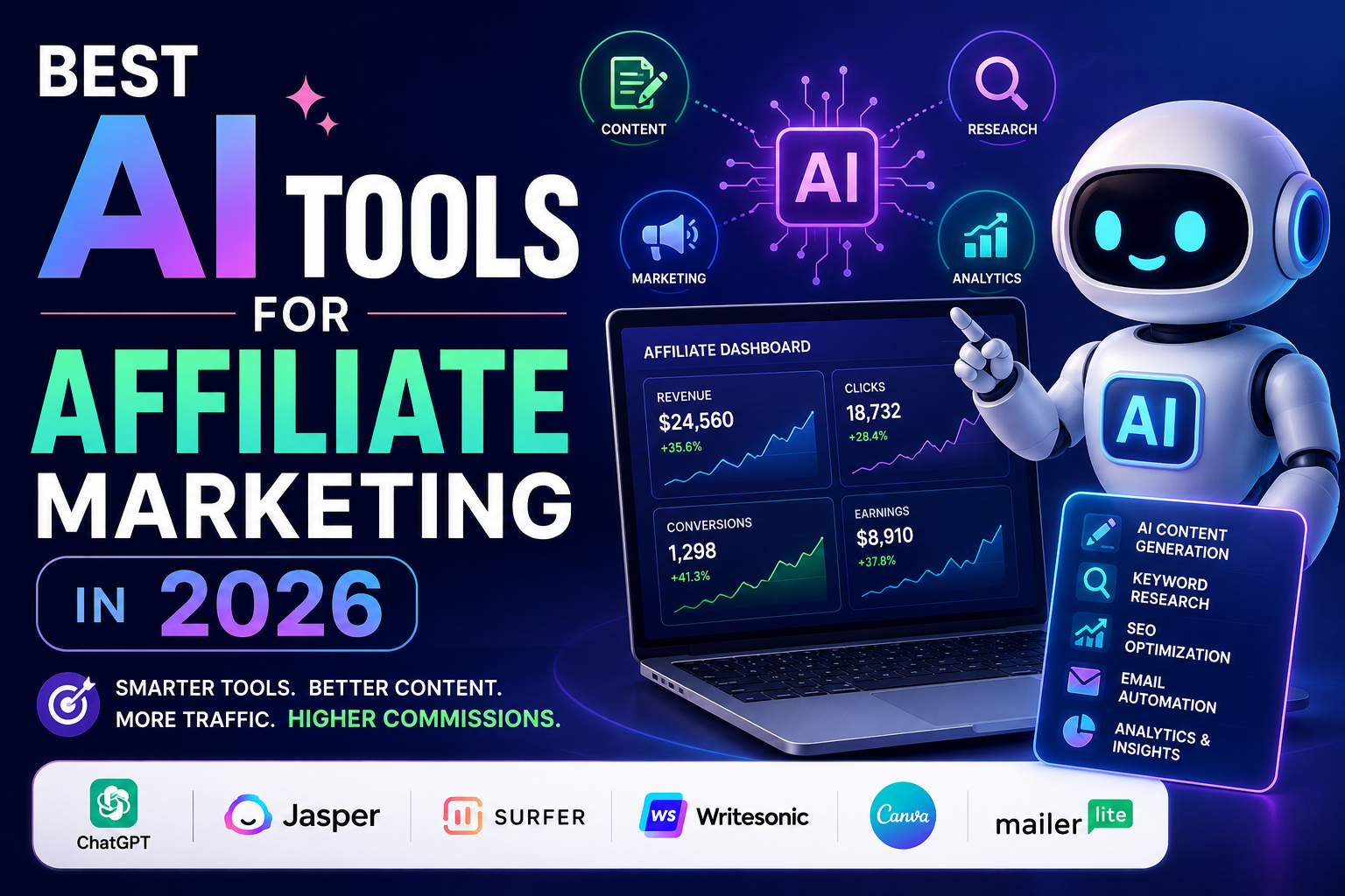 Best ai tools for affiliate marketing