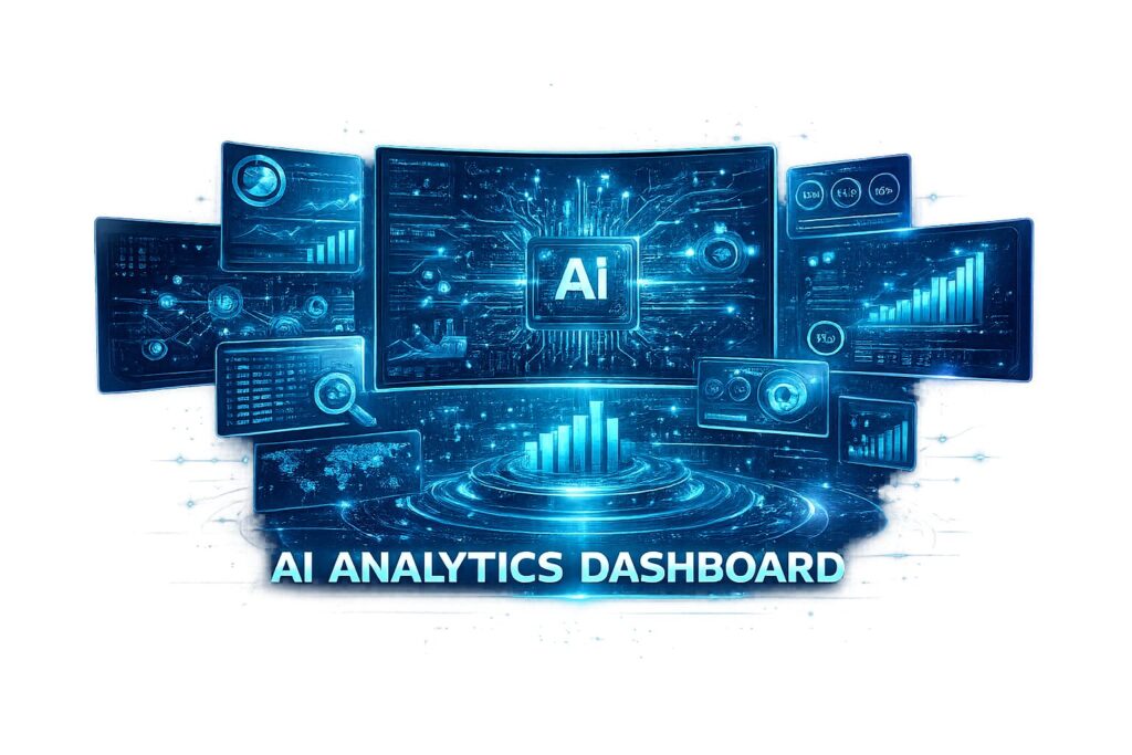 Free AI Analytics Dashboard PNG Download