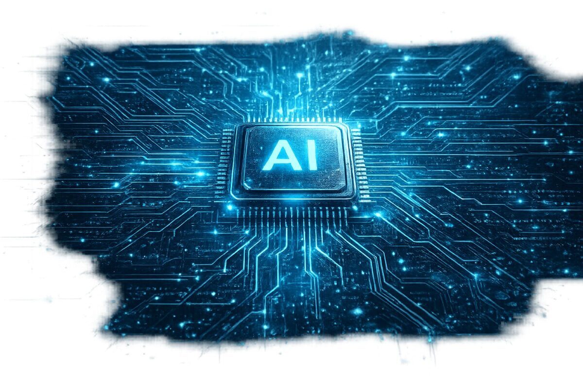 Free AI Circuit Board PNG Download