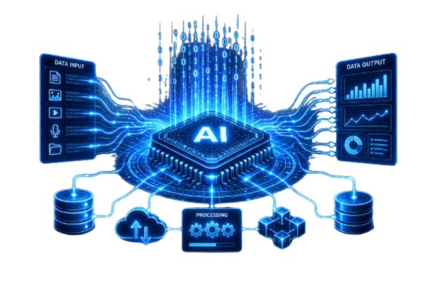 Free AI Data Processing PNG Download