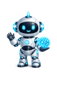 Free AI Robot PNG with transparent background