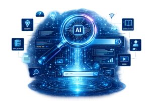 Free AI Search Assistant PNG Download