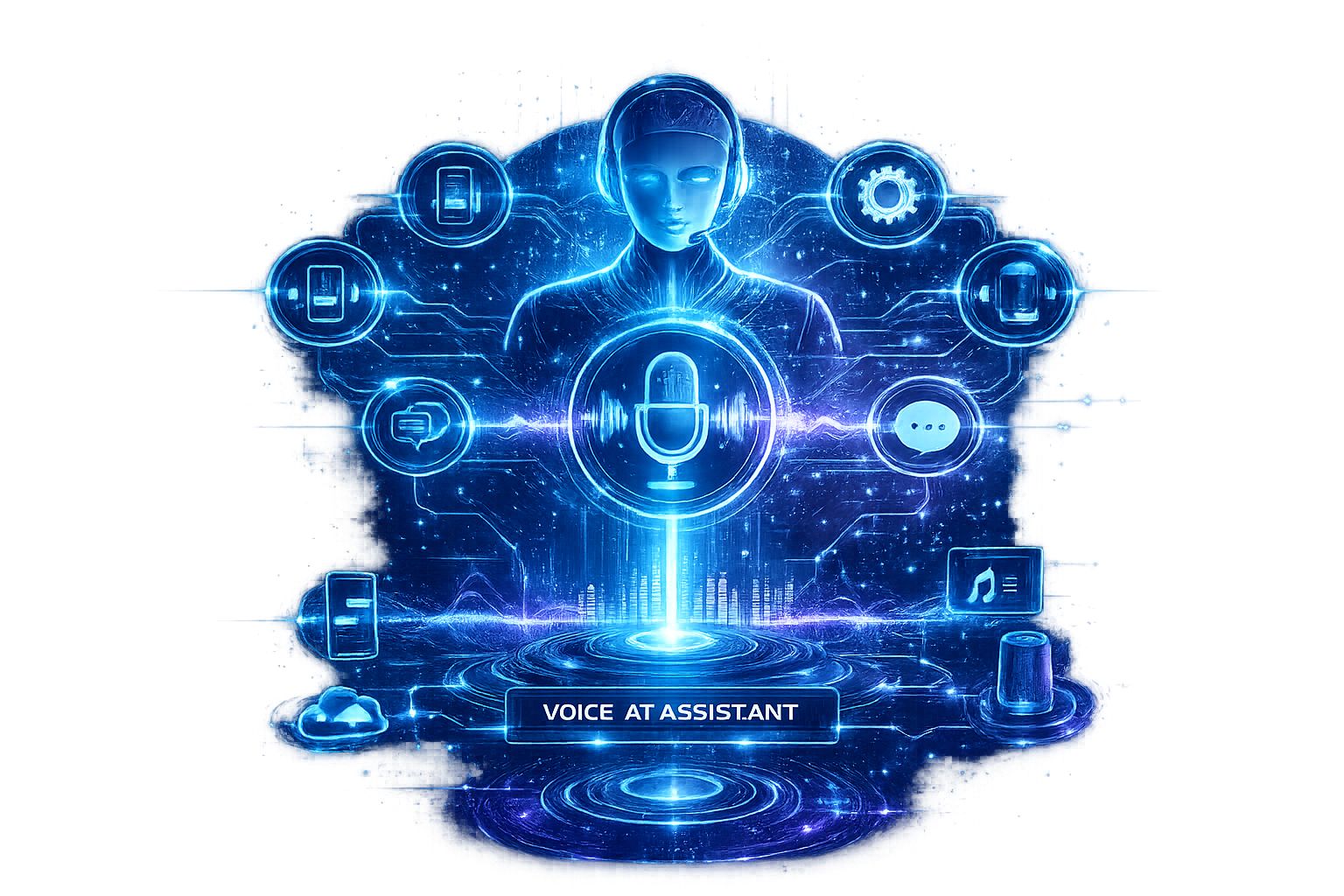 Free Voice AI Assistant PNG Download