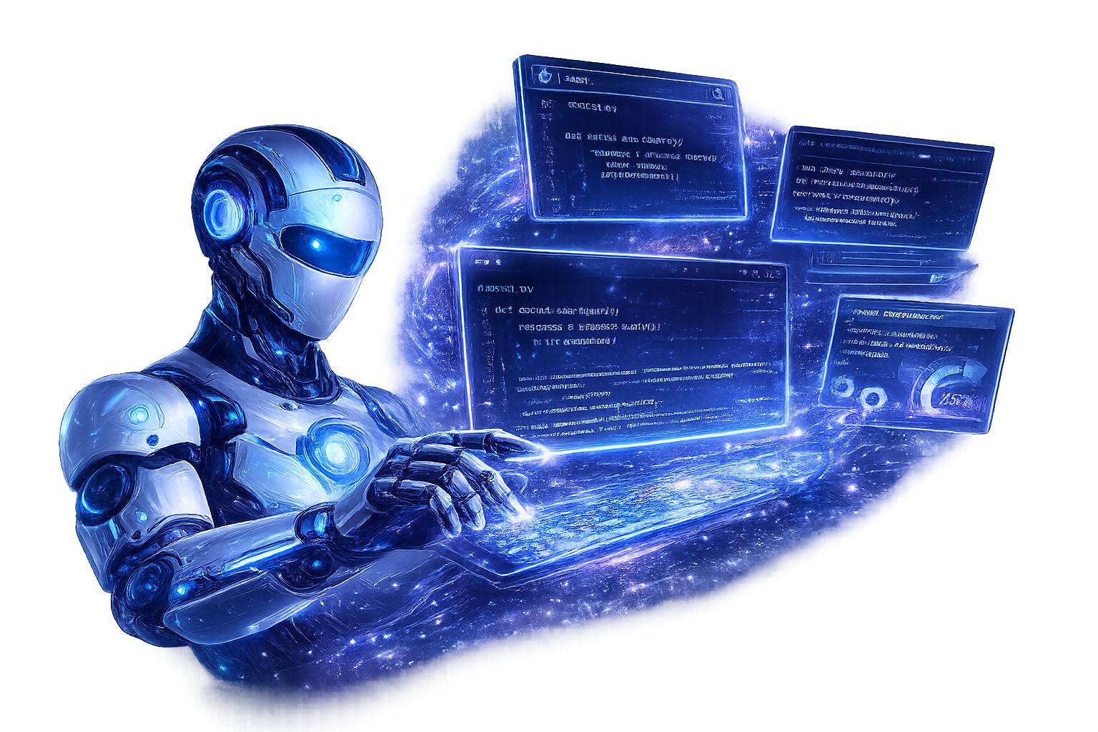 Free AI Coding Assistant PNG Download
