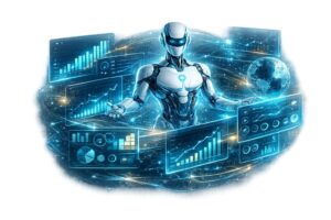 AI Data Visualization PNG
