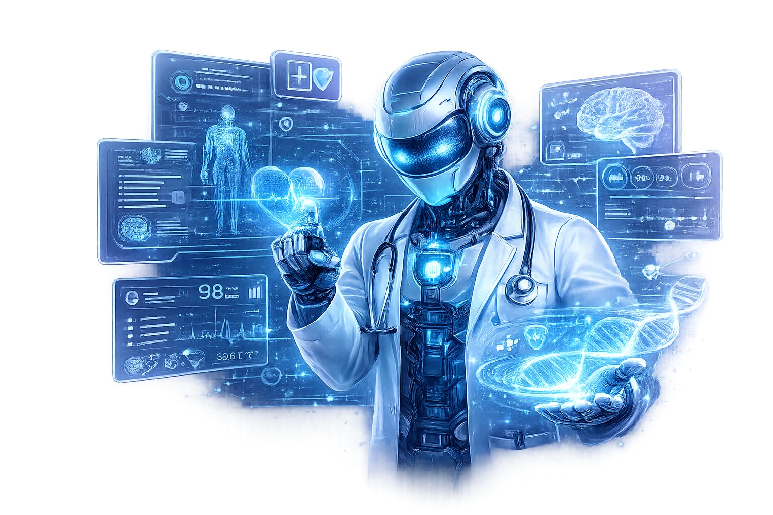 Free AI Healthcare PNG Download