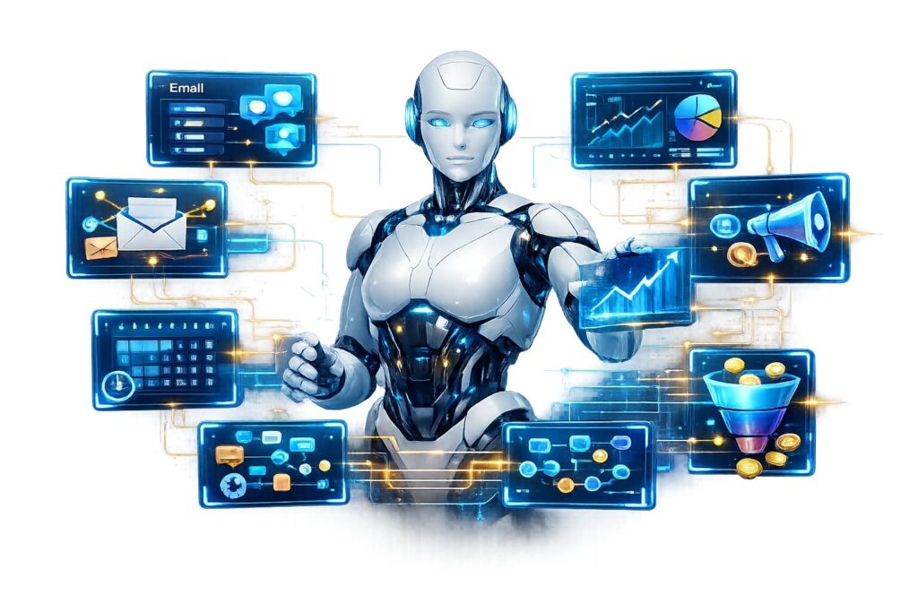 AI Marketing Automation PNG